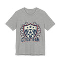 Soccer Crest Tee - "Go US Team" Supporter T-Shirt