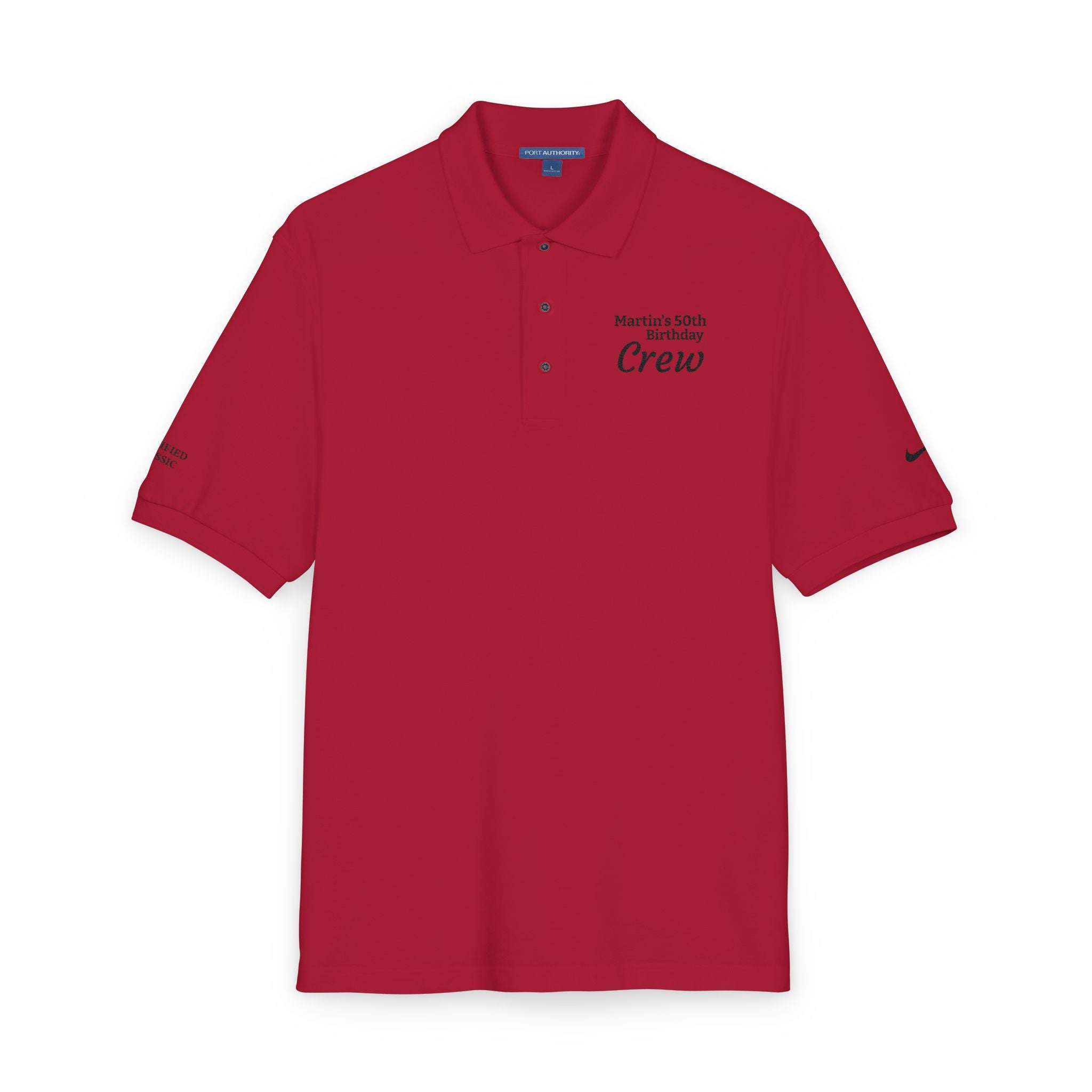 Mariners Club Embroidered Crew Polo
