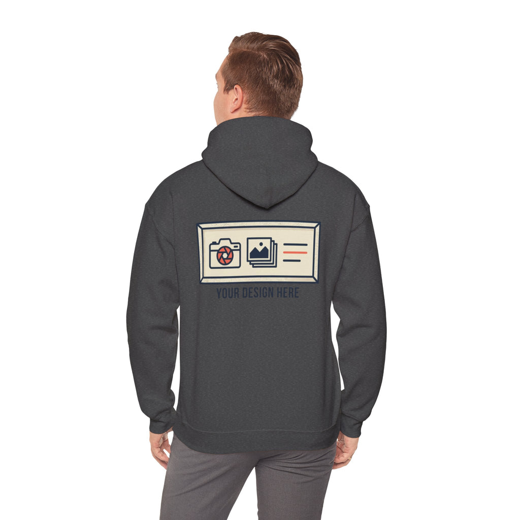 Hoodie — Custom Photo Strip Graphic "Your Design Here"