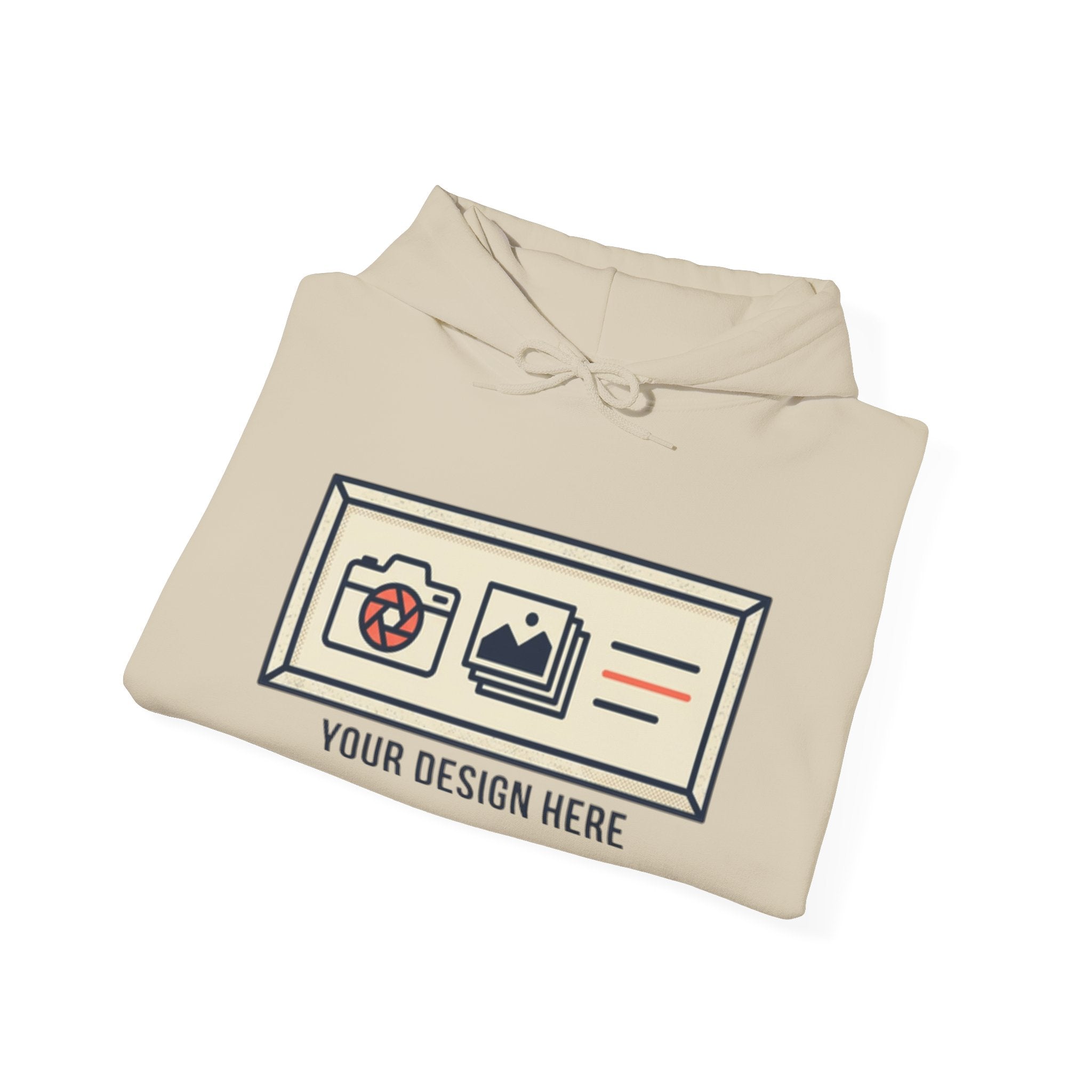 Hoodie — Custom Photo Strip Graphic "Your Design Here"
