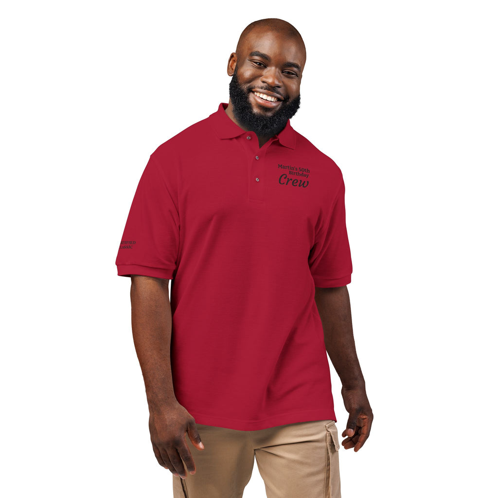 Mariners Club Embroidered Crew Polo