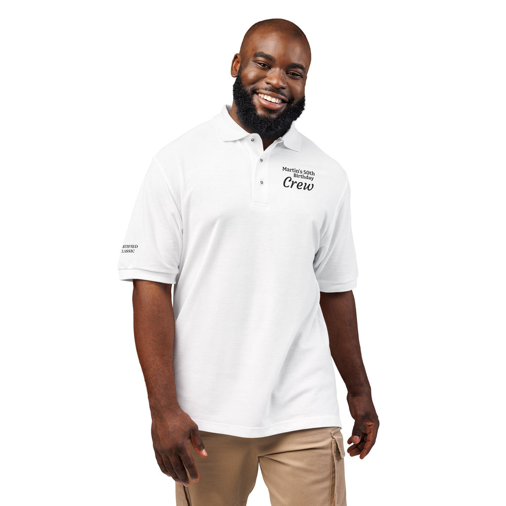 Mariners Club Embroidered Crew Polo