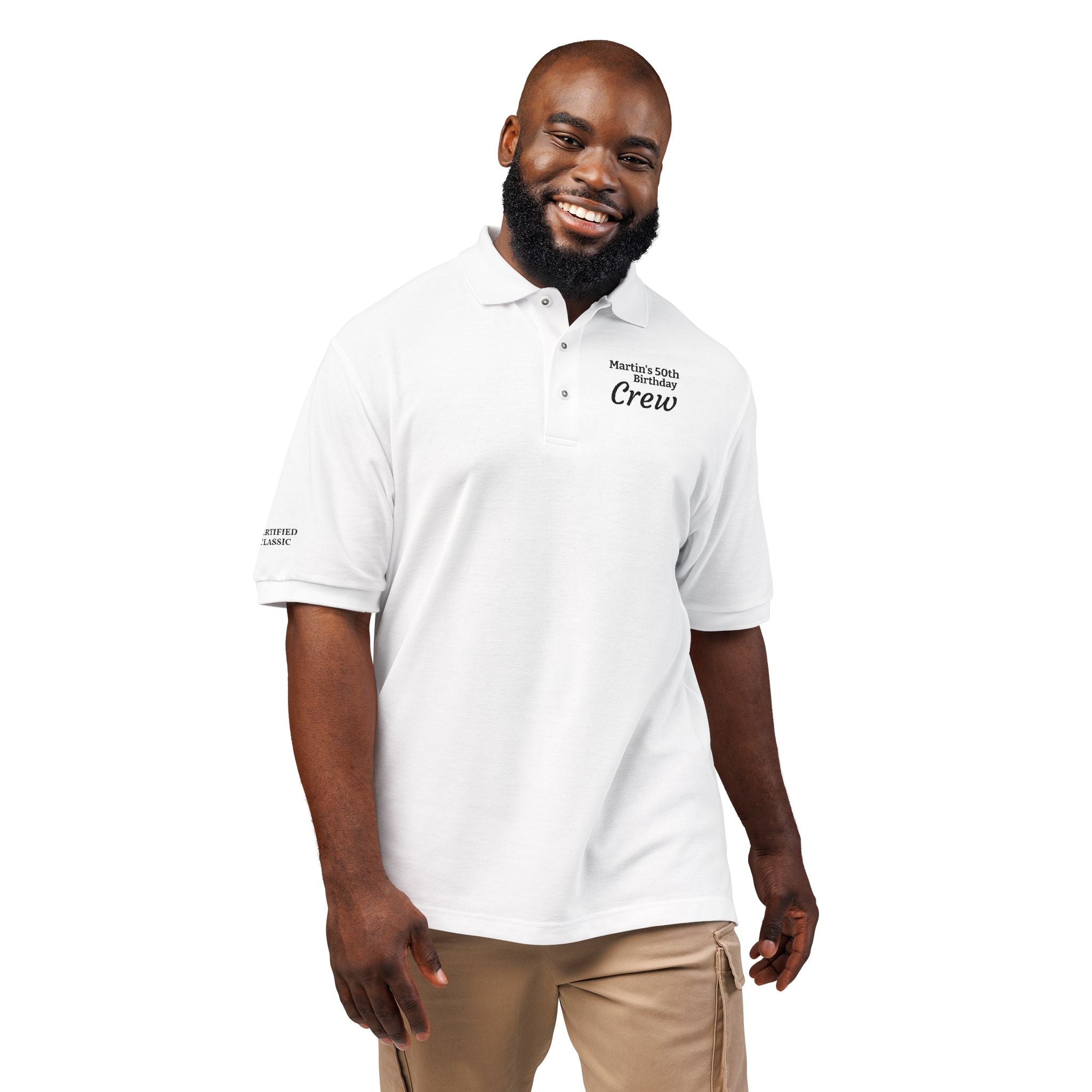 Mariners Club Embroidered Crew Polo