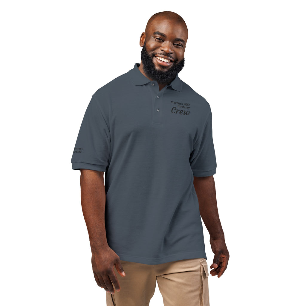 Mariners Club Embroidered Crew Polo