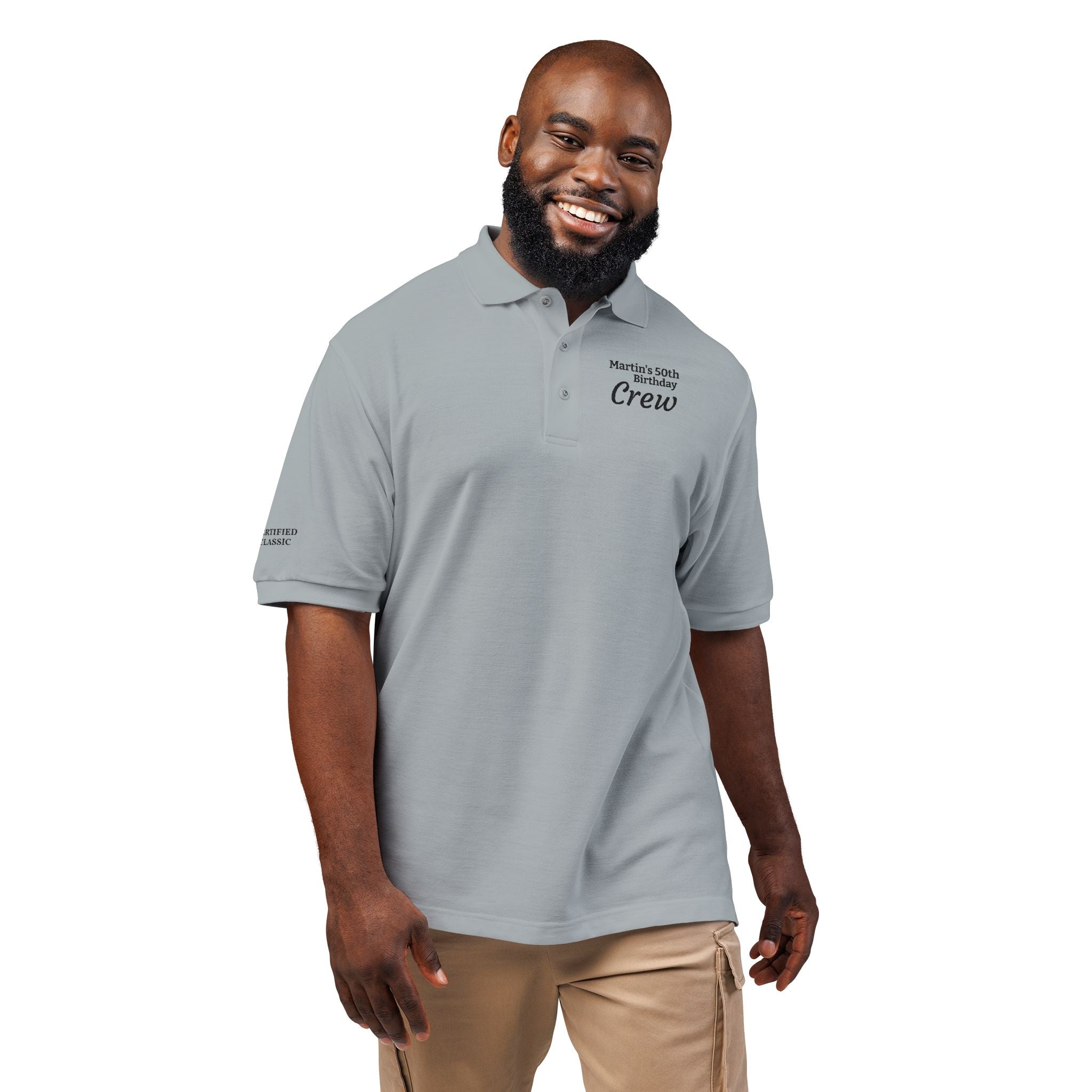 Mariners Club Embroidered Crew Polo
